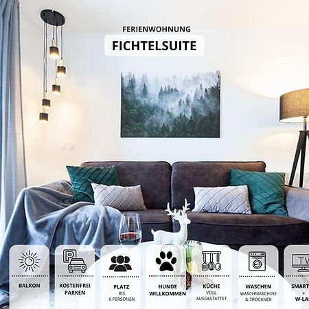 Die Fichtelsuite 1-6 Pers Ferienwohnung Nahe Ochsenkopf Sued 800M In Fleckl Warmensteinach Esterno foto